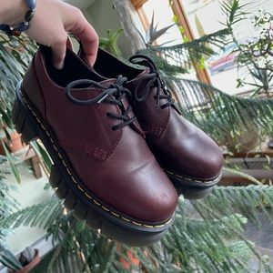 Barely worn maroon platform Docs